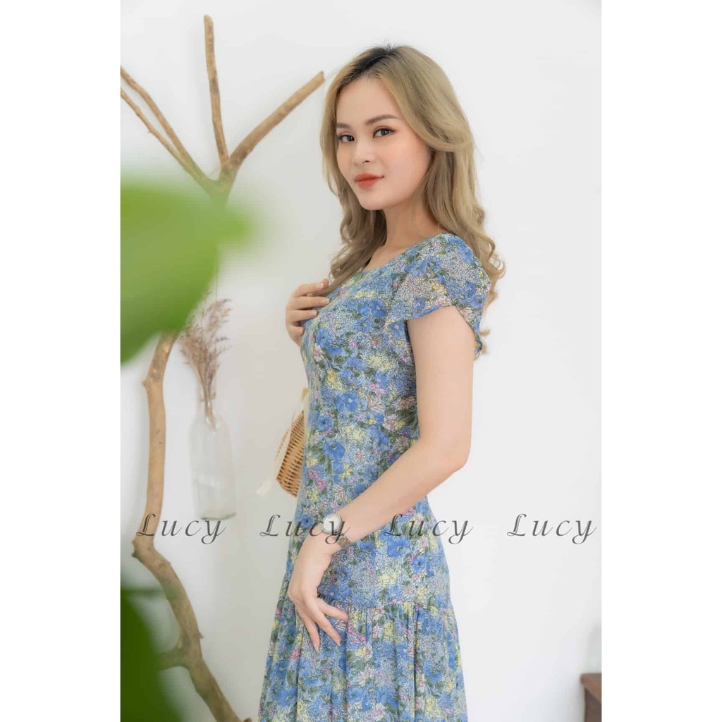 Đầm Rufina 1079 Váy Lucy voan hoa giá tốt | BigBuy360 - bigbuy360.vn