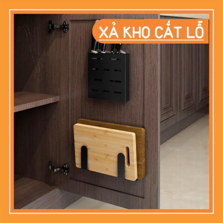 Kệ đựng đồ nhà bếp bằng inox, kệ đựng gia vị inox - kệ treo tường không cần khoan đục - KHALIK