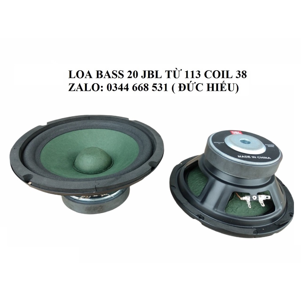 1 CỦ LOA BASS 20 JBL TỪ 113 COIL 38 -LOA NHẬP CHINA