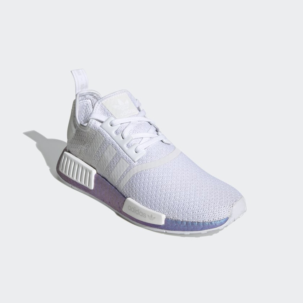 [Adidas giày]Giày Sneaker Thể Thao Nam Giày Thời Trang Adidas NMD R1  Trắng Xanh FV5344 - Hàng Chính ?