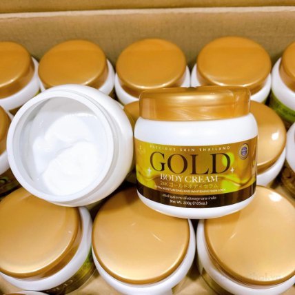 Kem Gold body Cream Precious Skin dưỡng trắŉg da tính chấţ vàng