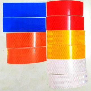 Miếng dán phản quang 3M dán xe kích thước 15x4cm cảnh báo an toàn