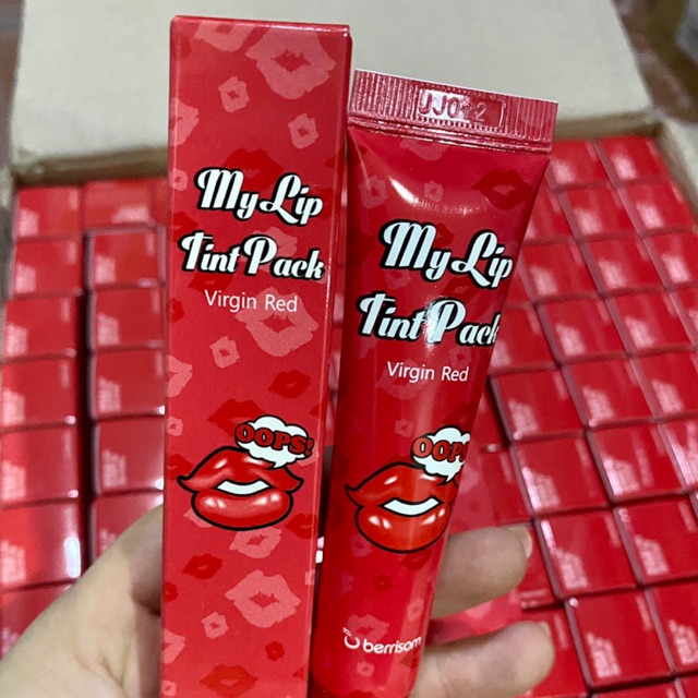 [Chính hãng ]Son xăm môi Hàn Quốc Berisom Chu My Lip Tint Pack- sang trọng