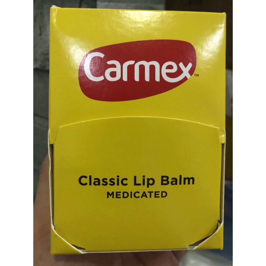 [CARMEX] Son dưỡng môi khô nứt nẻ Carmex Medicated Classic Lip Balm - Xuất xứ USA