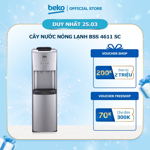 Cây nước nóng lạnh BEKO BSS 4611 SC