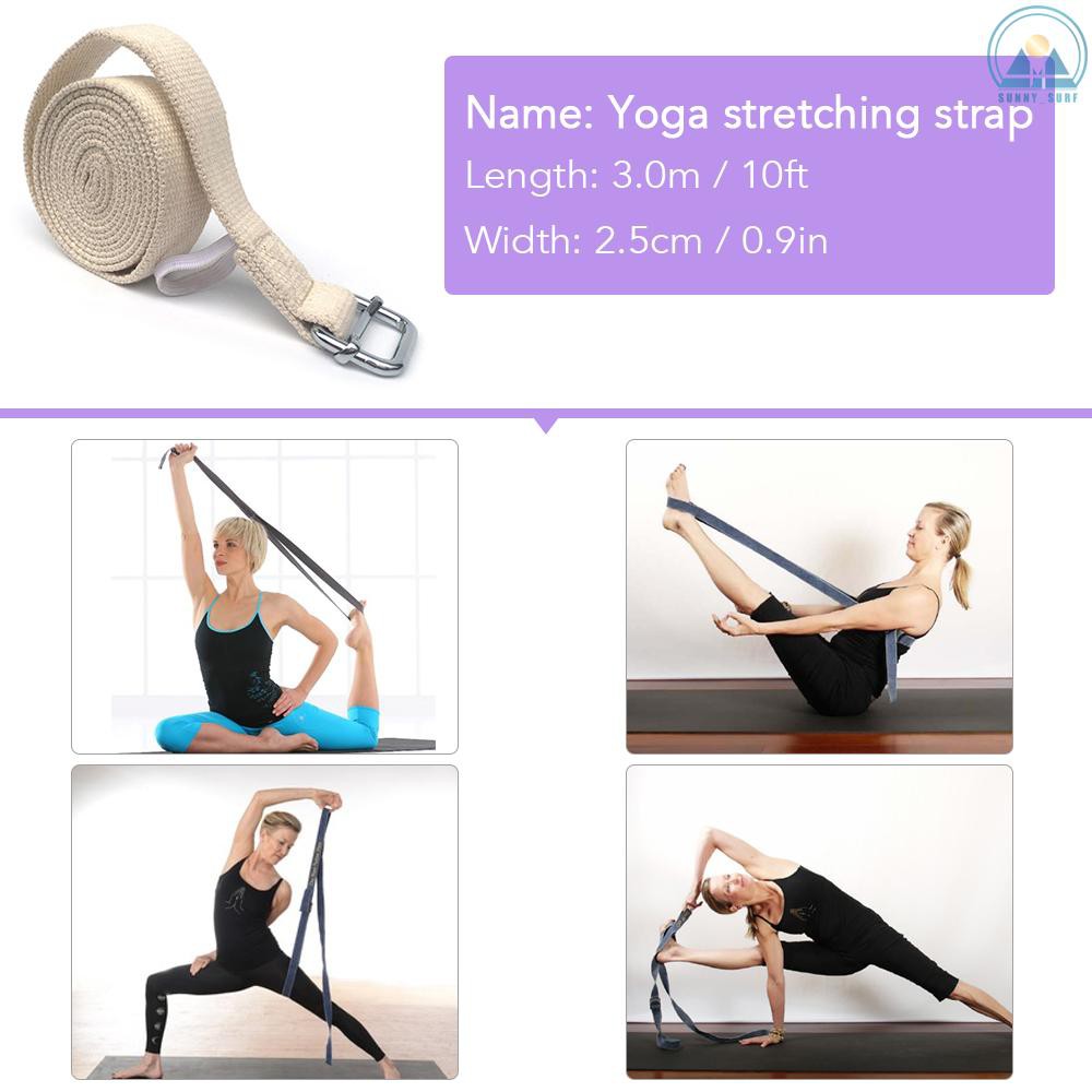 Dây Tập Yoga Bằng Cotton 10ft