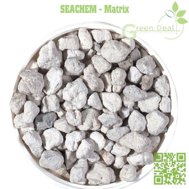 Đá Lọc Seachem Matrix Chiết Lẻ 1 Lít ( 650gr - 700gr ) - Guppy Xanh