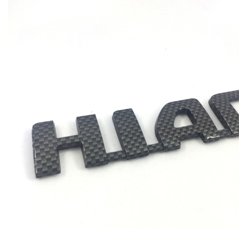 Miếng dán chữ Hiace trang trí cho xe hơi tiện dụng