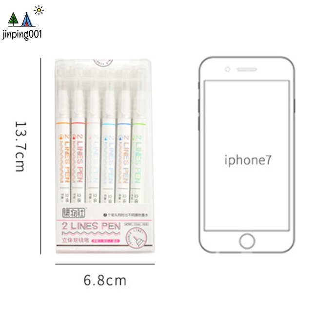 Bút Lông 2 Màu | BigBuy360 - bigbuy360.vn