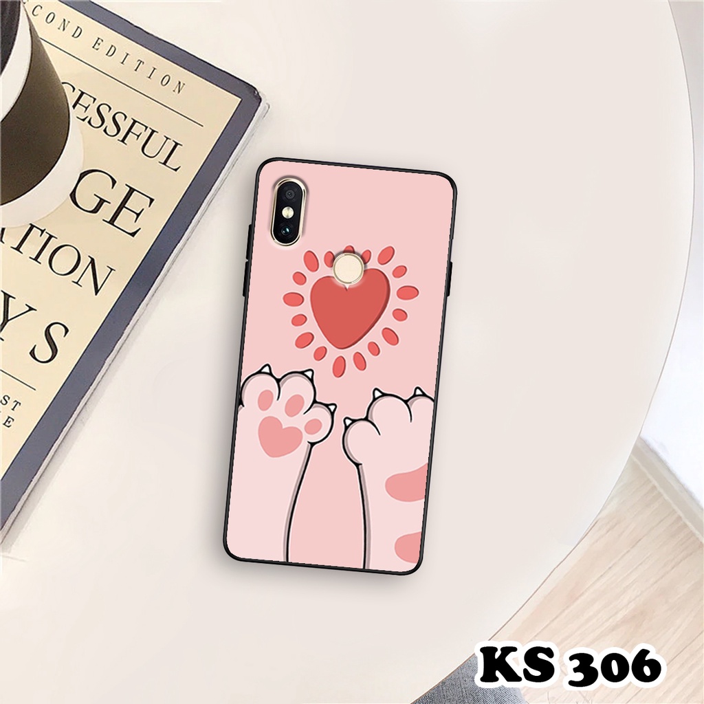 Ốp lưng Xiaomi Redmi Note 6 - Xiaomi Redmi Note 6 Pro - Ốp in hình mèo con ngộ nghĩnh - Lưng nhám viền TPU