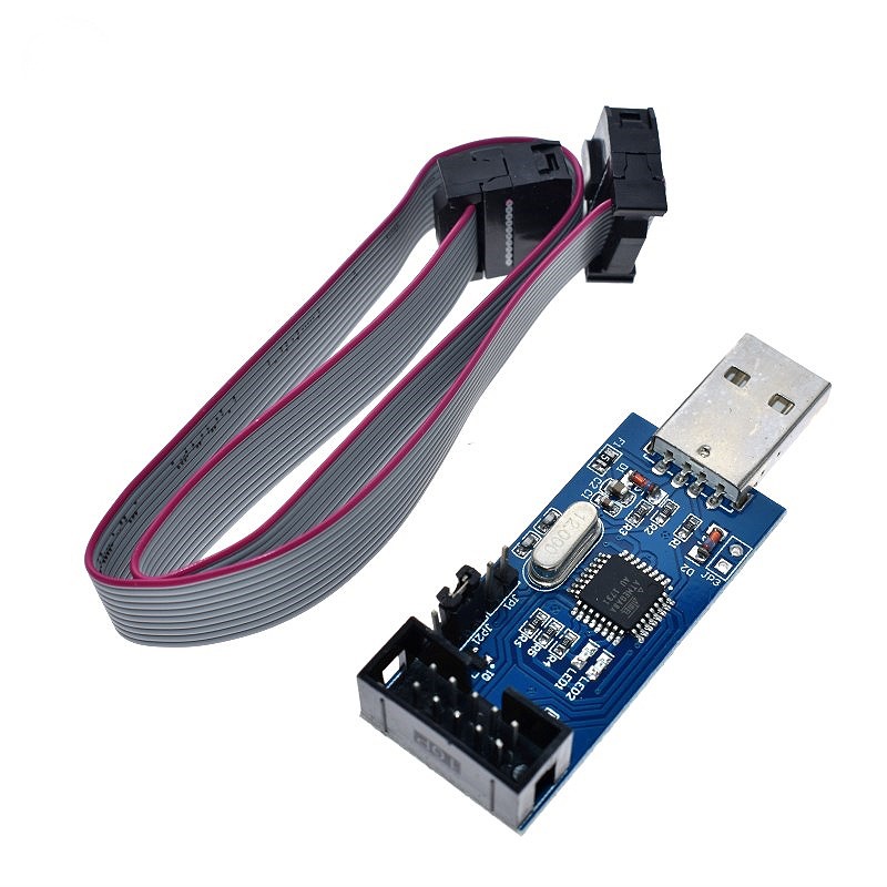 51 52 Avr Programmer Downloader Usb Isp Asp Atmega8 Atmega128 Support Win7 64K 1