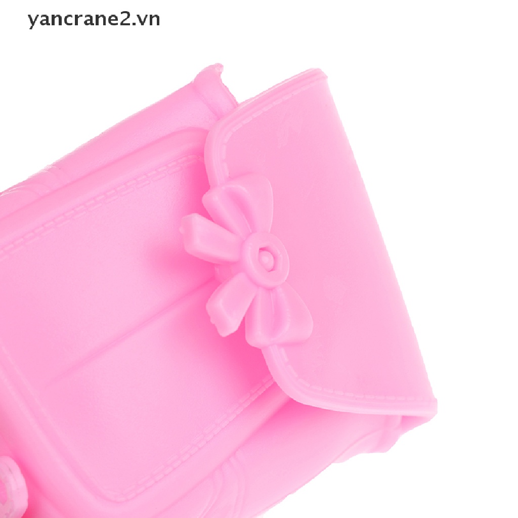 Balo nhựa xinh xắn dễ thương cho búp bê DIY