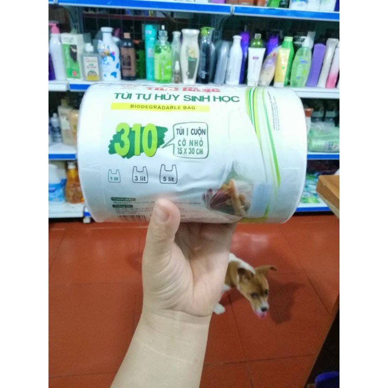 túi đựng tự hủy sinh học Thái hằng 1kg cỡ  15_30cm