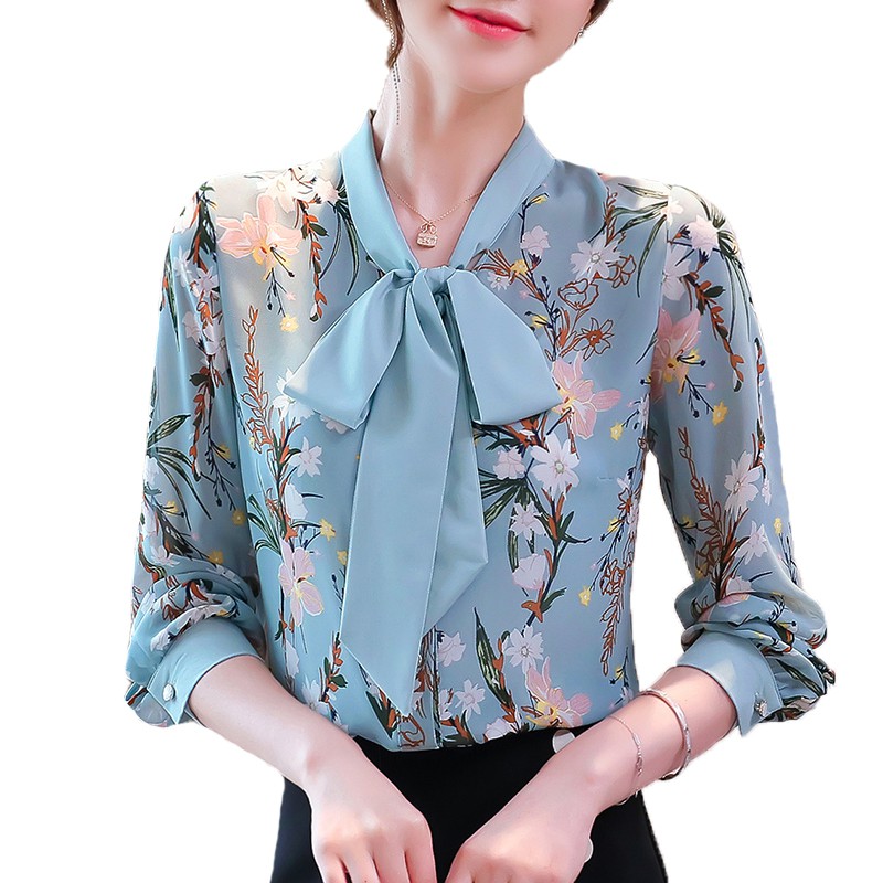 ❌ FREESHIP- ÁO SƠ MI NỮ CÔNG SỞ CỘT NƠ CỔ (MS105)