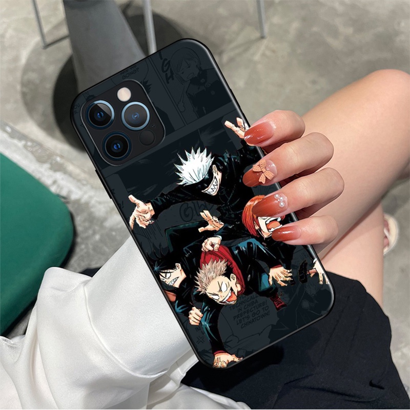 Ốp Điện Thoại Silicon Mềm Hình Anime Jujutsu Kaisen Cho Samsung Galaxy S22 Plus Note 20 Ultra 10 9 8 Plus Lite RR22
