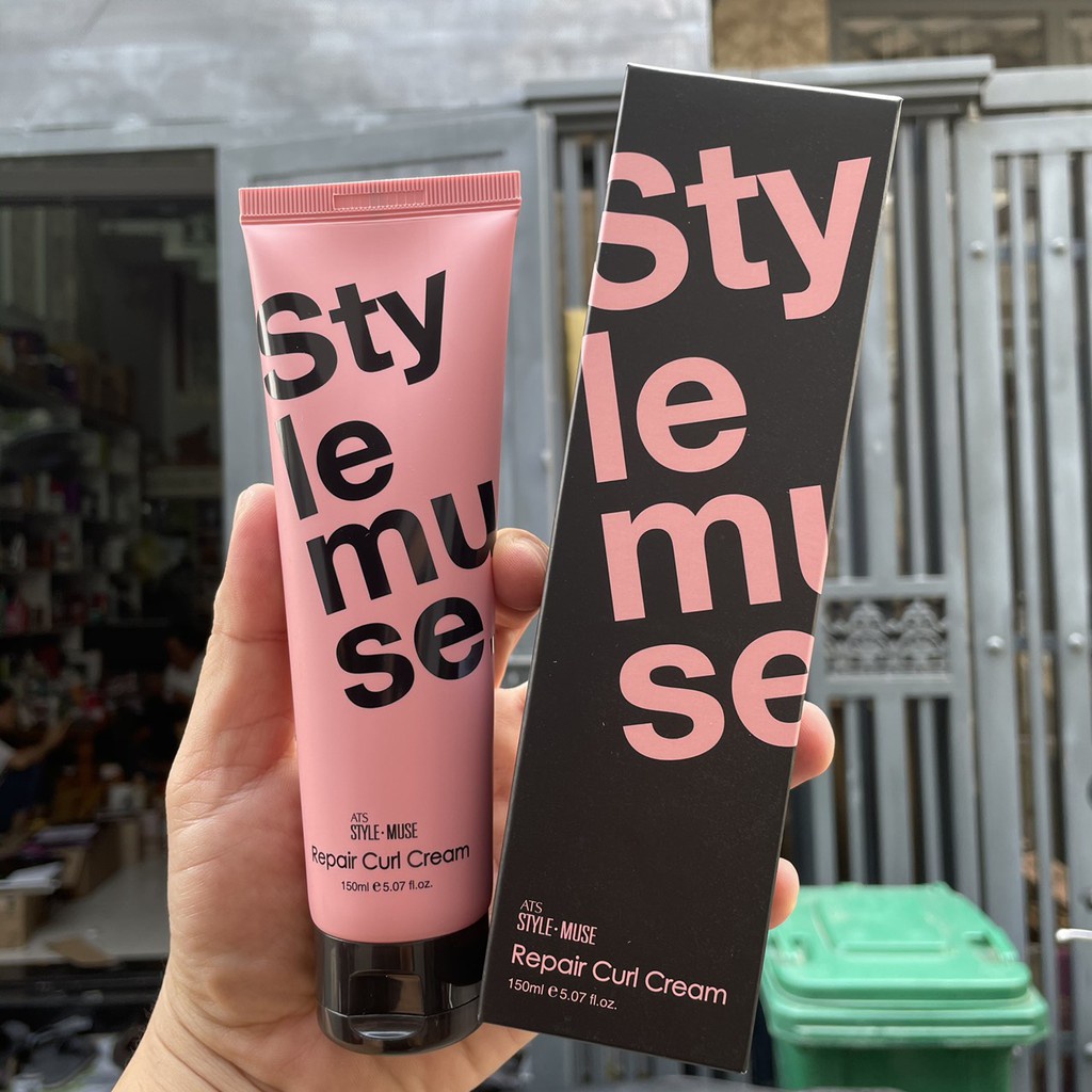 Kem tạo phồng cho tóc xoăn Volumizing Repair Curl Cream 150ml ( ATS Style-Muse ) ( mẫu mới)
