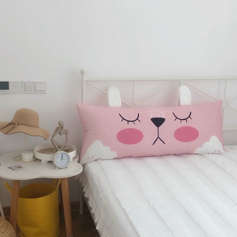 Shinbedding_ Tựa Giường Đáng Yêu Chất Nỉ Nhung Mềm Êm