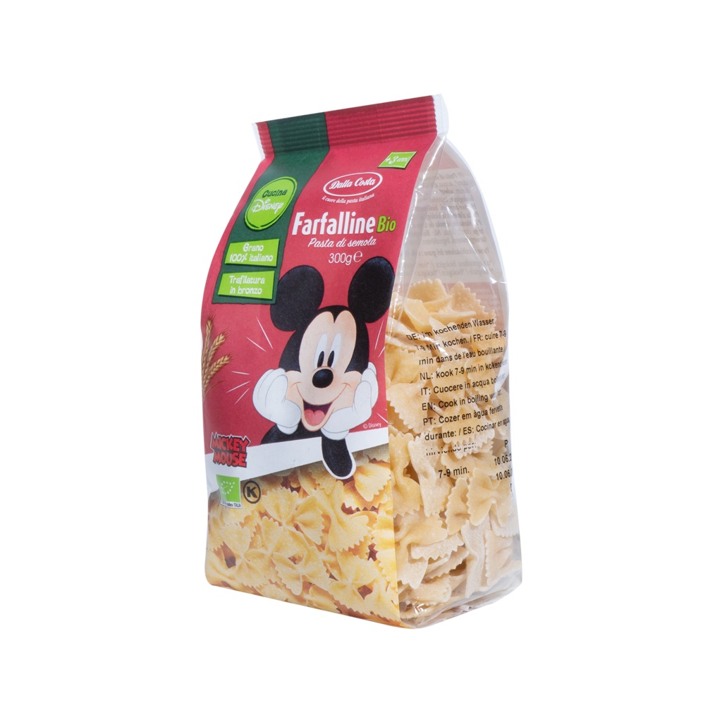 Nui sò/nơ hữu cơ cho bé (từ 36  tháng) Dalla Costa Organic Disney Farfalline Bio