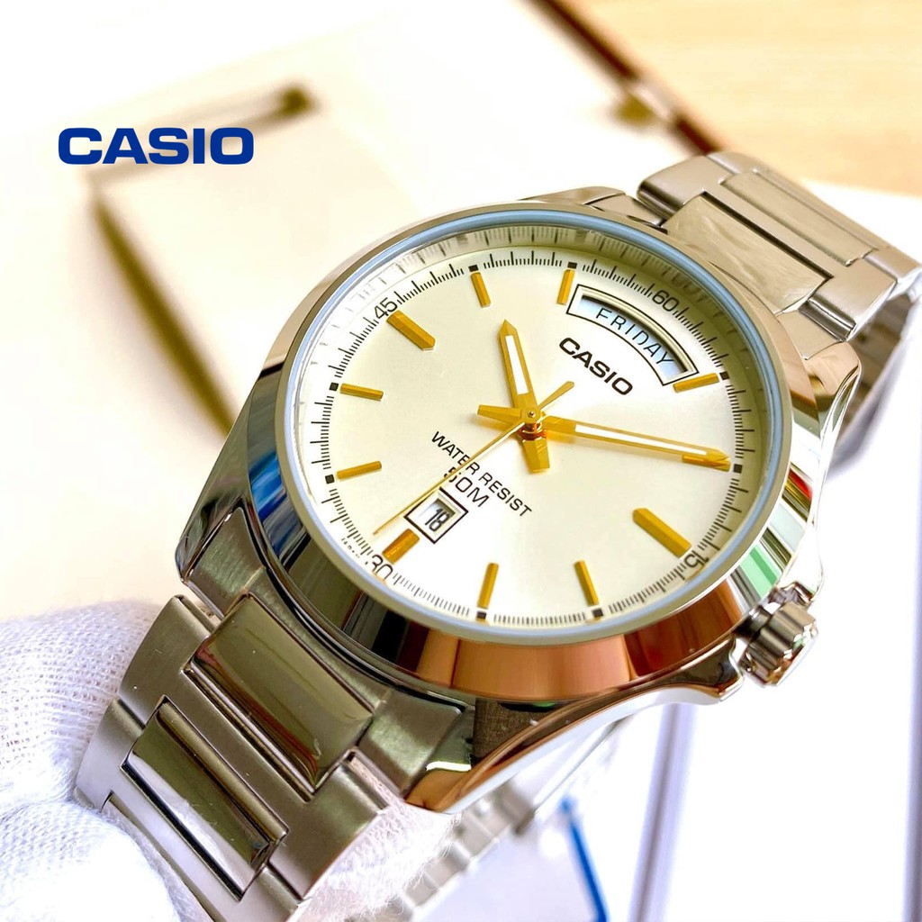 Đồng hồ nam CASIO MTP-1370D-9AVDF chính hãng - Bảo hành 1 năm, Thay pin miễn phí