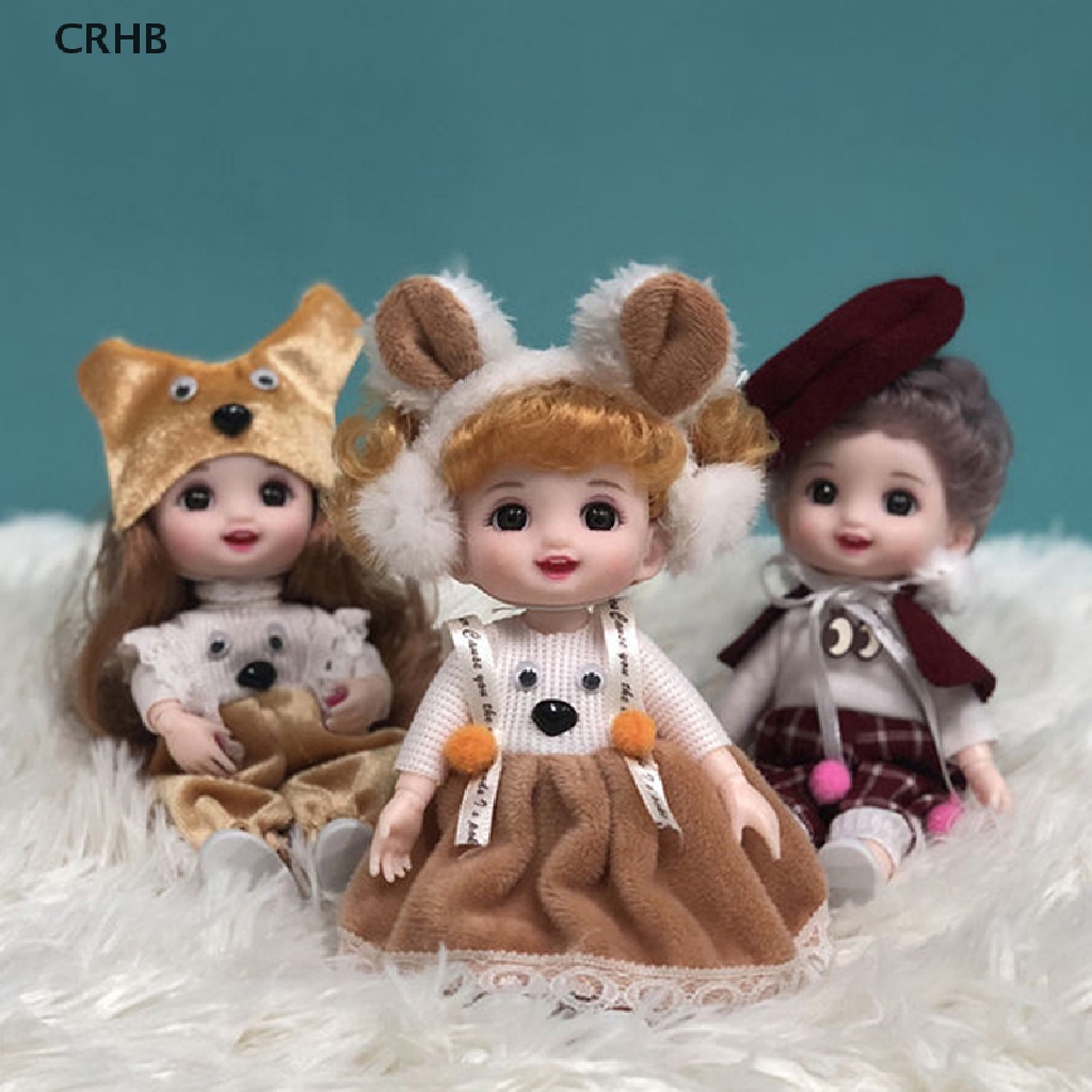 Búp Bê Công Chúa 16cm Kèm 13 Khớp Nối ob11 Dễ Thương Mới