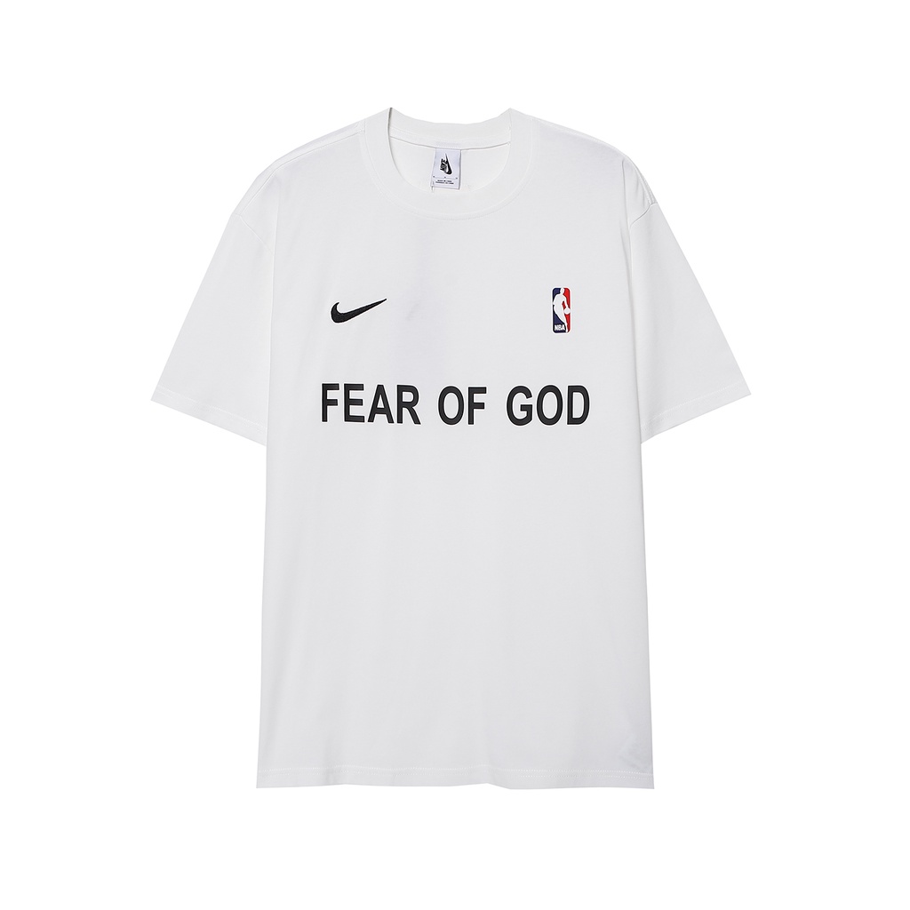 Áo Thun Tay Ngắn Chất Liệu Cotton In Chữ FEAR OF GOD Season 7