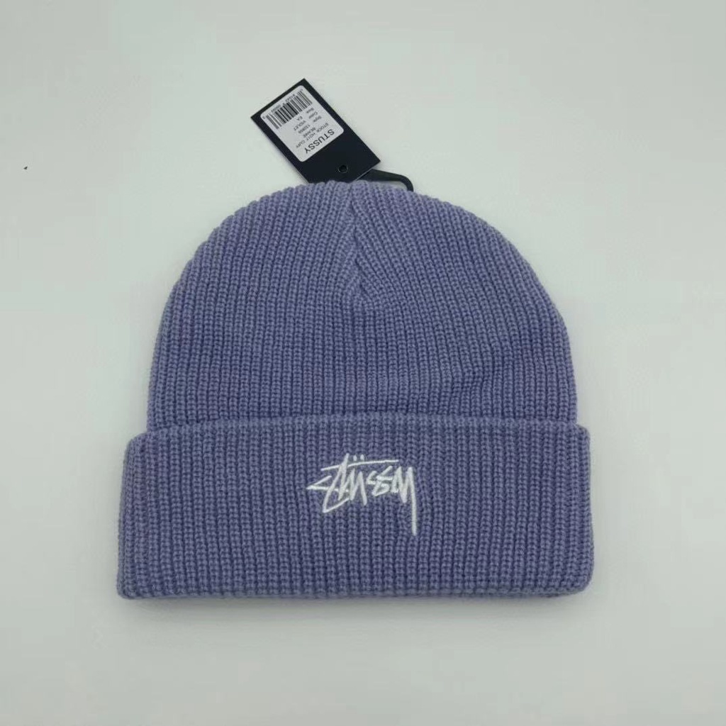 Nón len thêu logo thời trang thu đông cho nam nữ