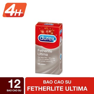 { FREESHIP} Bao cao su Durex Fetherlite Ultima 12 bao