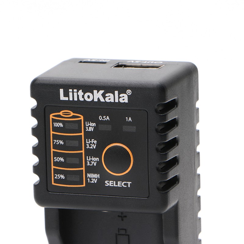 Bộ Sạc Hsvxlii-100 Cho 26650 16340 Rcr123 14500 Lifepo4 1.2v Ni-Mh Ni-Cd