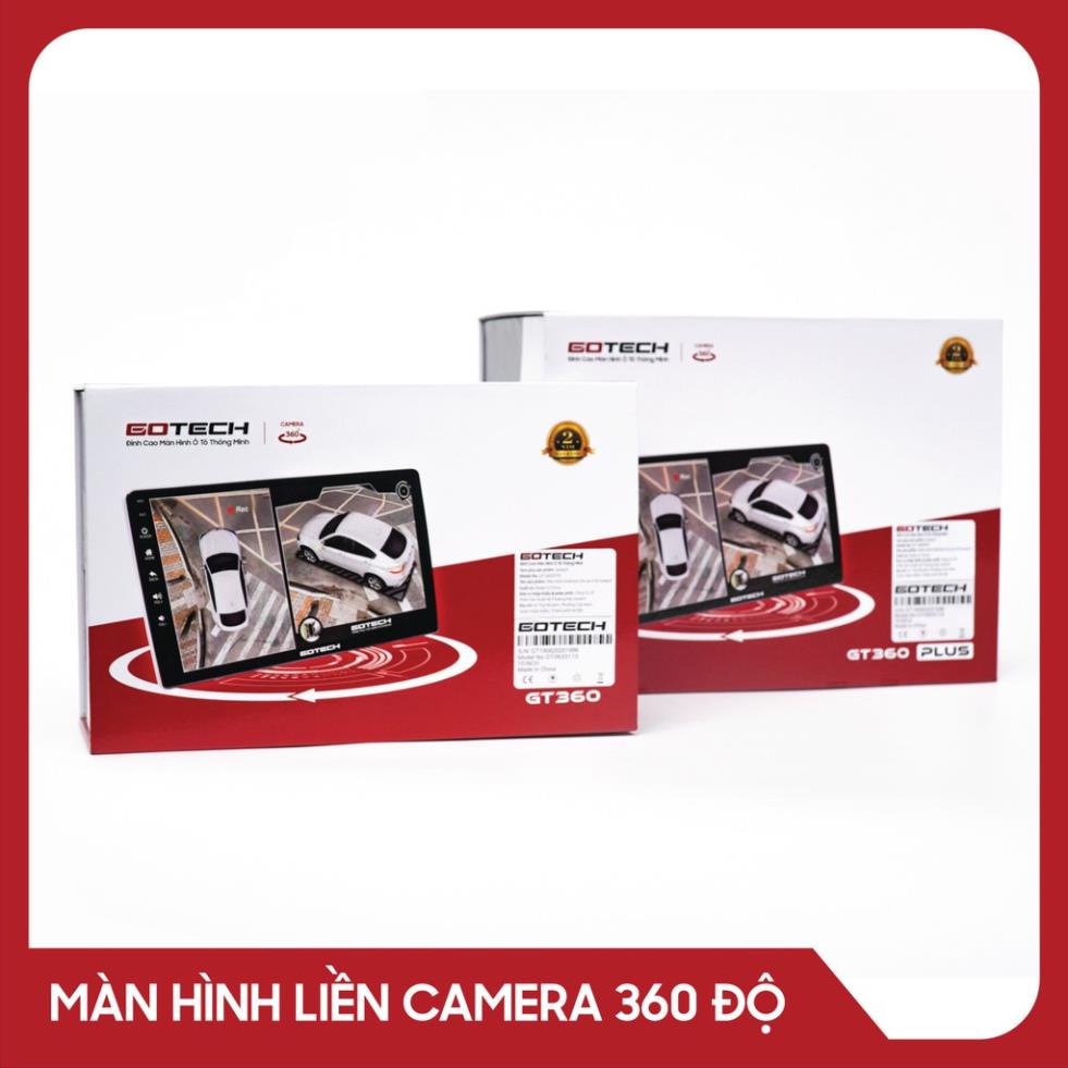 Màn hình ô tô thông minh tích hợp camera 360 độ GOTECH GT360