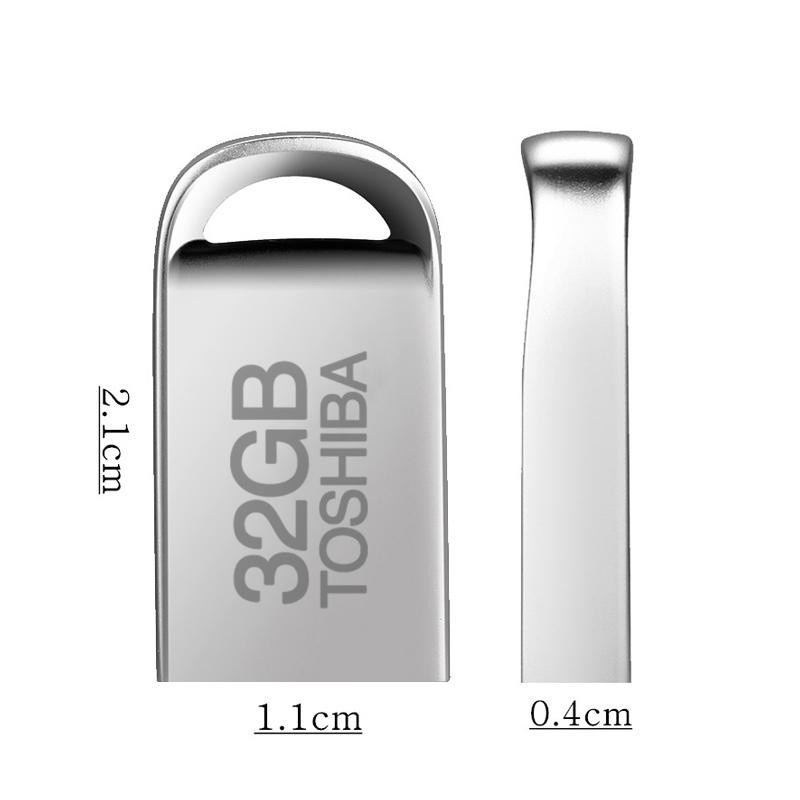 USB Toshiba 4GB/8GB/16GB/32GB - NHÔM MINI I Hàng chuẩn [Giá Gốc - FreeShip] | BigBuy360 - bigbuy360.vn