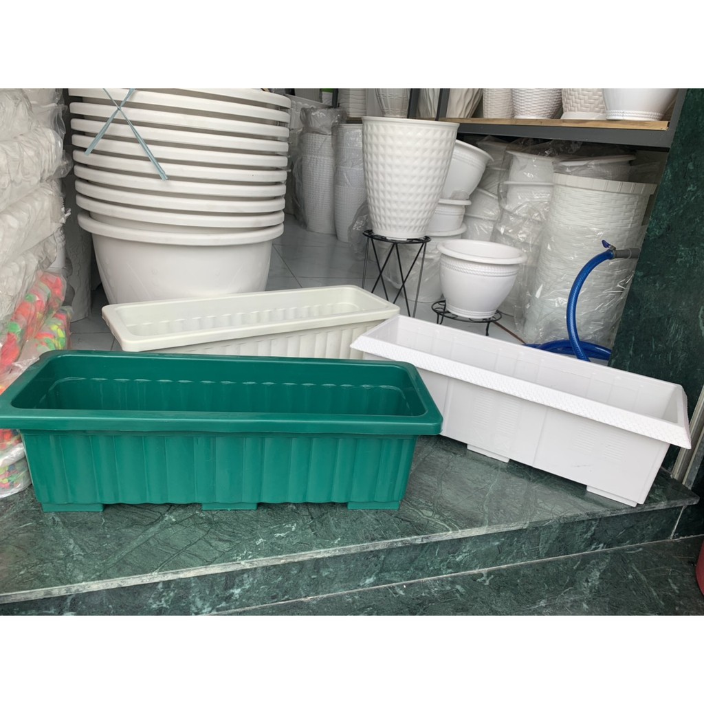 Chậu khay dài