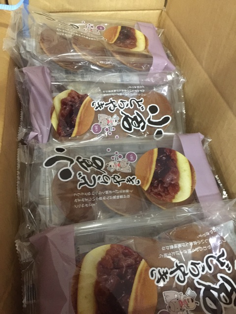 🍘DORAYAKI- BÁNH RÁN DOREMON NHẬT BẢN SHIMIZU 3P ĐẬU ĐỎ