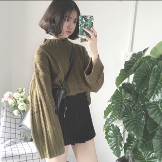 [SALE XẢ KHO] Áo len tay loe