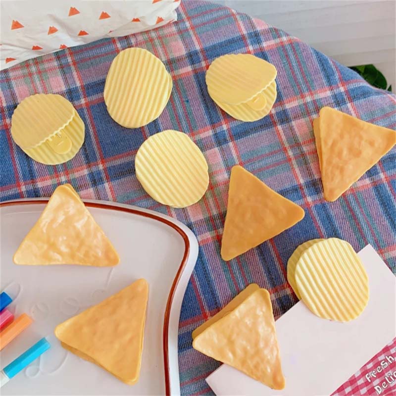 1 Kẹp Miệng Túi Thức Ăn Mini Bằng Nhựa Chống Ẩm