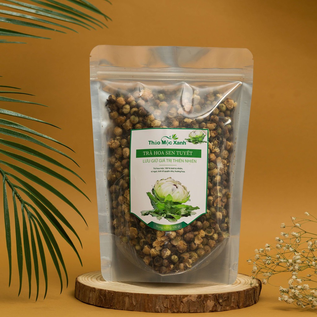 [Chính hãng] Hoa sen tuyết gói 100g
