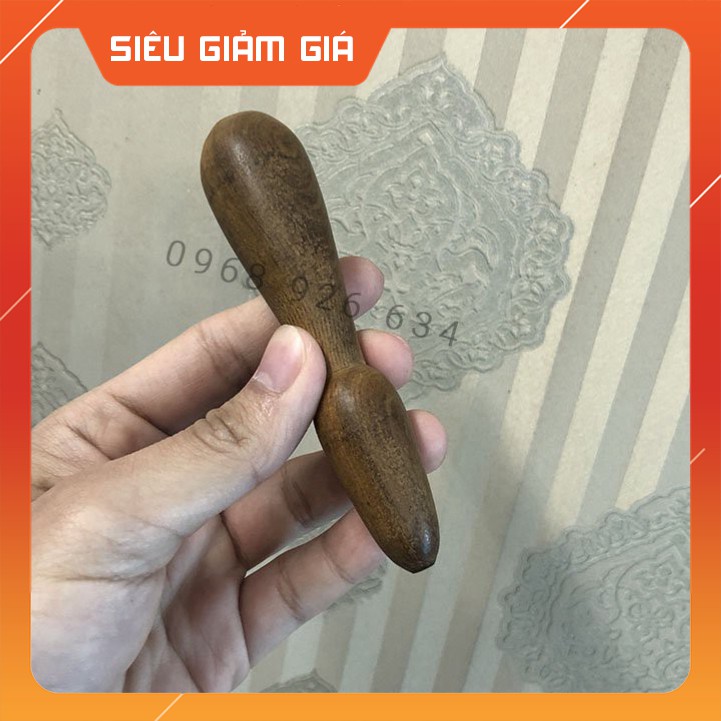Dụng cụ massage📌FREESHIP📌Dụng Cụ massage day bấm huyệt kiểu Thái bằng gỗ thơm loại tốt