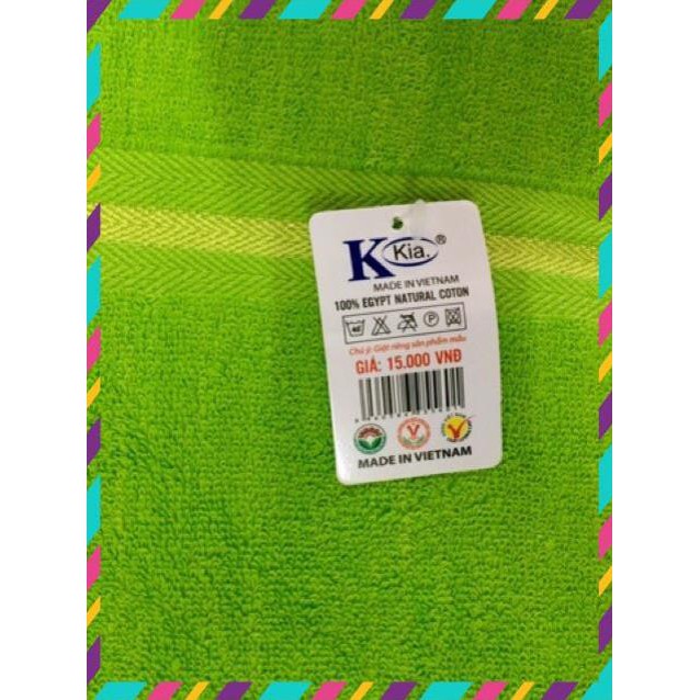 [FREESHIP] Khăn mặt Kia Việt Nam chất sợi cotton cực mềm đẹp