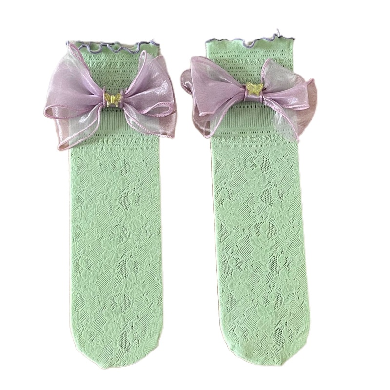 Vớ Phối Nơ Phong Cách Lolita Xinh Xắn