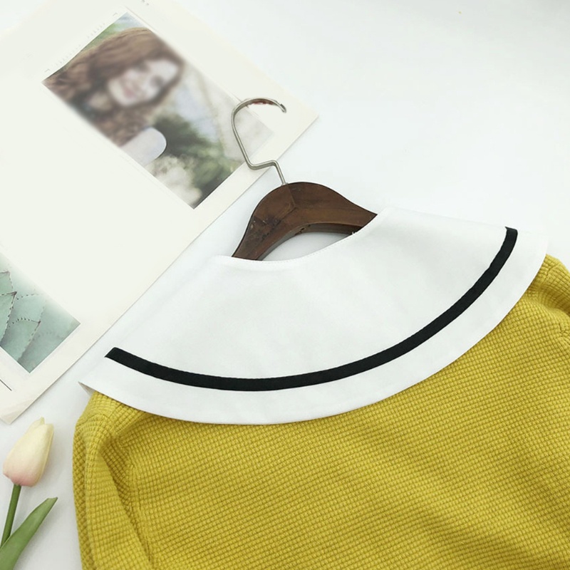 Khăn Choàng Cổ Thắt Nơ Họa Tiết Kẻ Sọc Cho Nữ Sinh