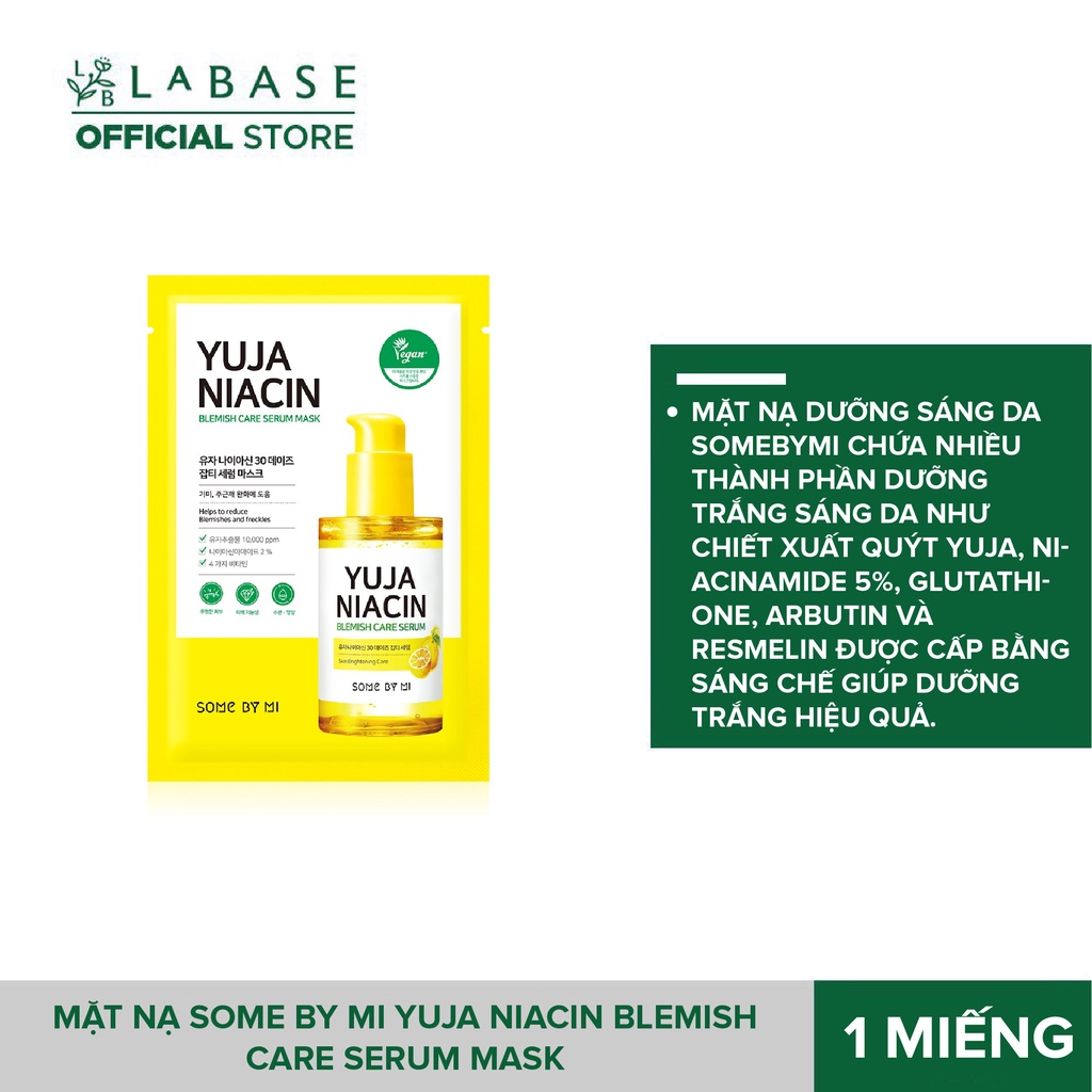 Mặt nạ Some By Mi Tea Mask  - Hàng Nhập Khẩu
