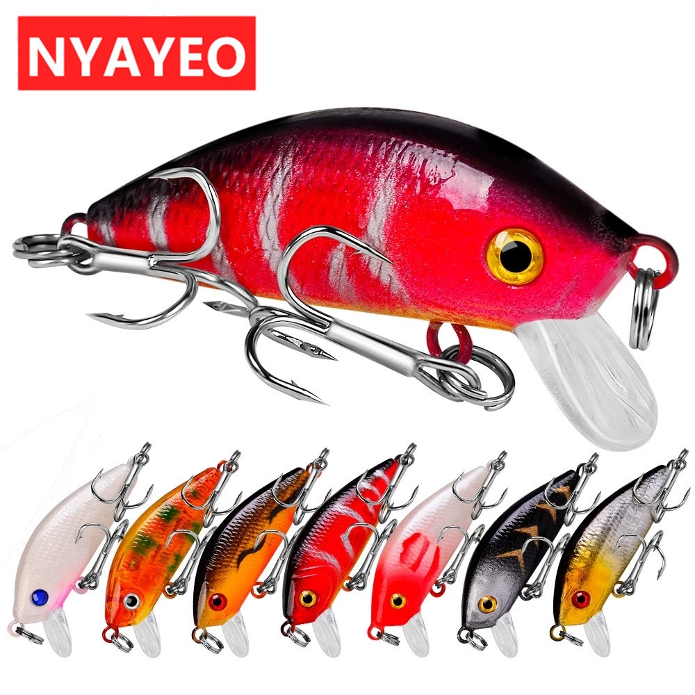 Mồi Câu Cá Giả Bằng Nhựa Cứng 5cm 3.6g DW1259