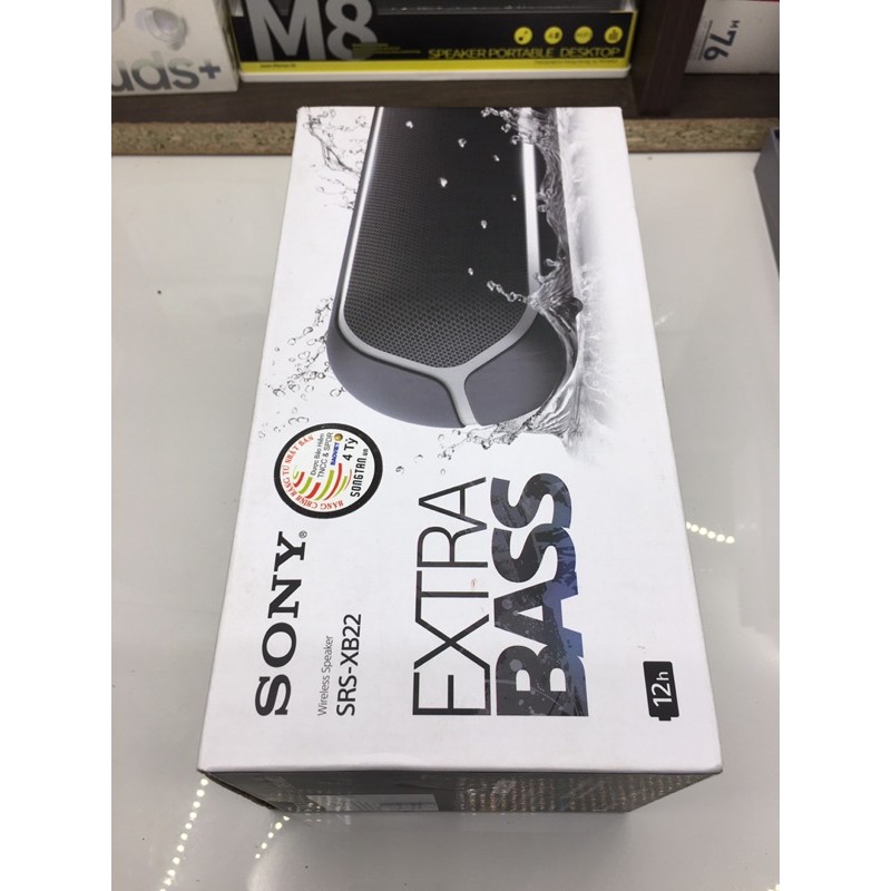 Loa bluetooth Sony Extra Bass SRS-XB22 - Hàng chính hãng