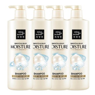 [Mise-en-scene] Mise-en-scene Smooth & Silky Moisture Shampoo 900ml × 4 p