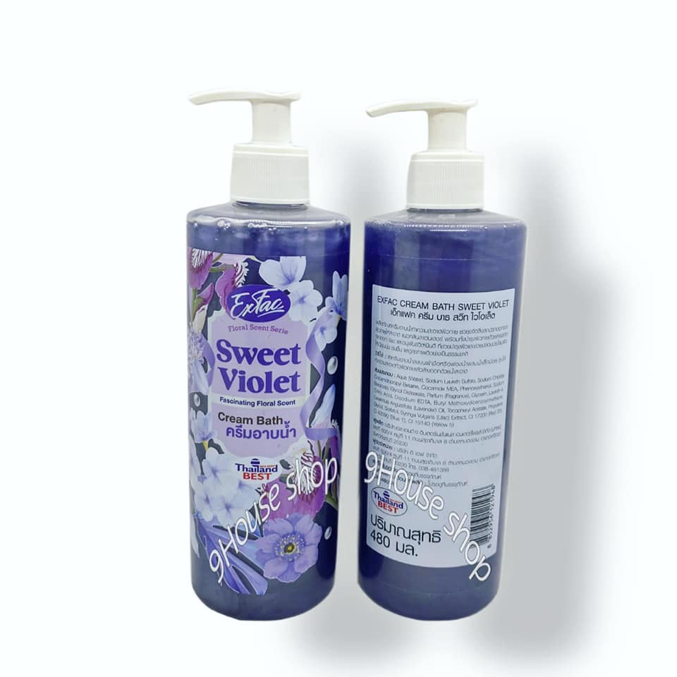 01 Sữa Tắm Hương Nước Hoa Exstac Thái Lan 480ml