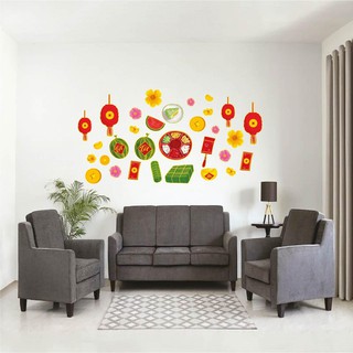 DECAL TRANG TRÍ TẾT