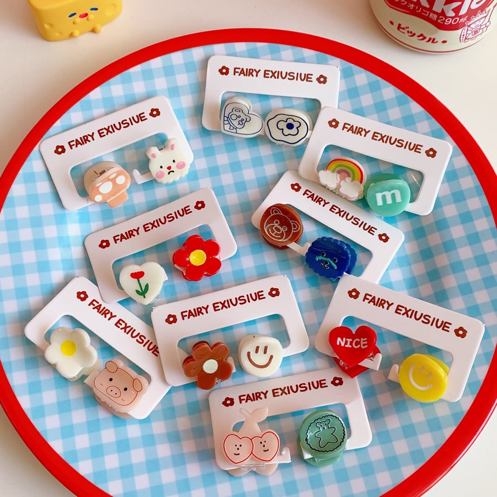 Kẹp Tóc Mini Hình Gấu Dễ Thương 2022