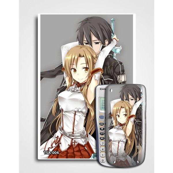 Bộ 02 sản phẩm decal Casio Sword Art Online 004