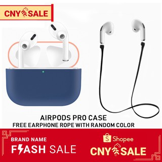 【Stock】Multi-color Apple AirPods Pro Case Wireless Headset Cases Soft Silicone Protector Skin Box Cover