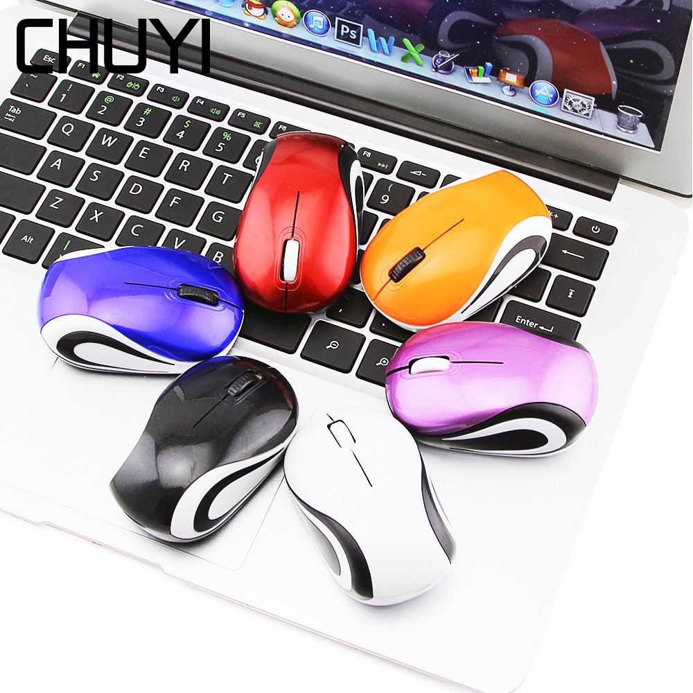 Chuột Quang Không Dây Mini Cho Pc / Laptop