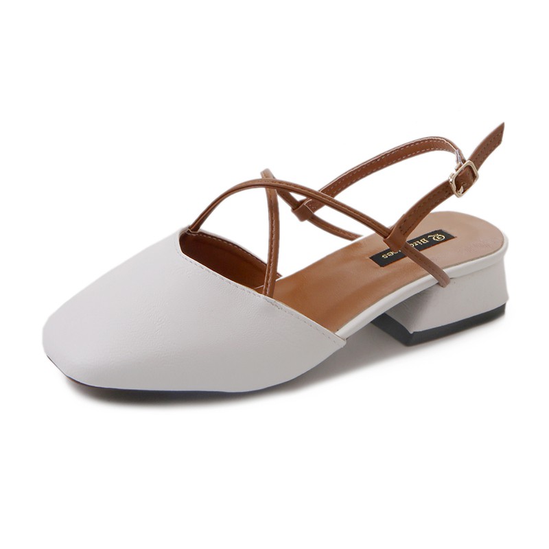 Sandal mũi vuông (có ảnh thật) | BigBuy360 - bigbuy360.vn